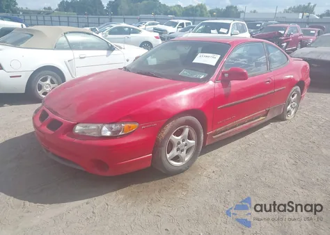 1998 Pontiac Grand Prix Gt from USA, damaged, VIN 1G2WP12K8WF277631
